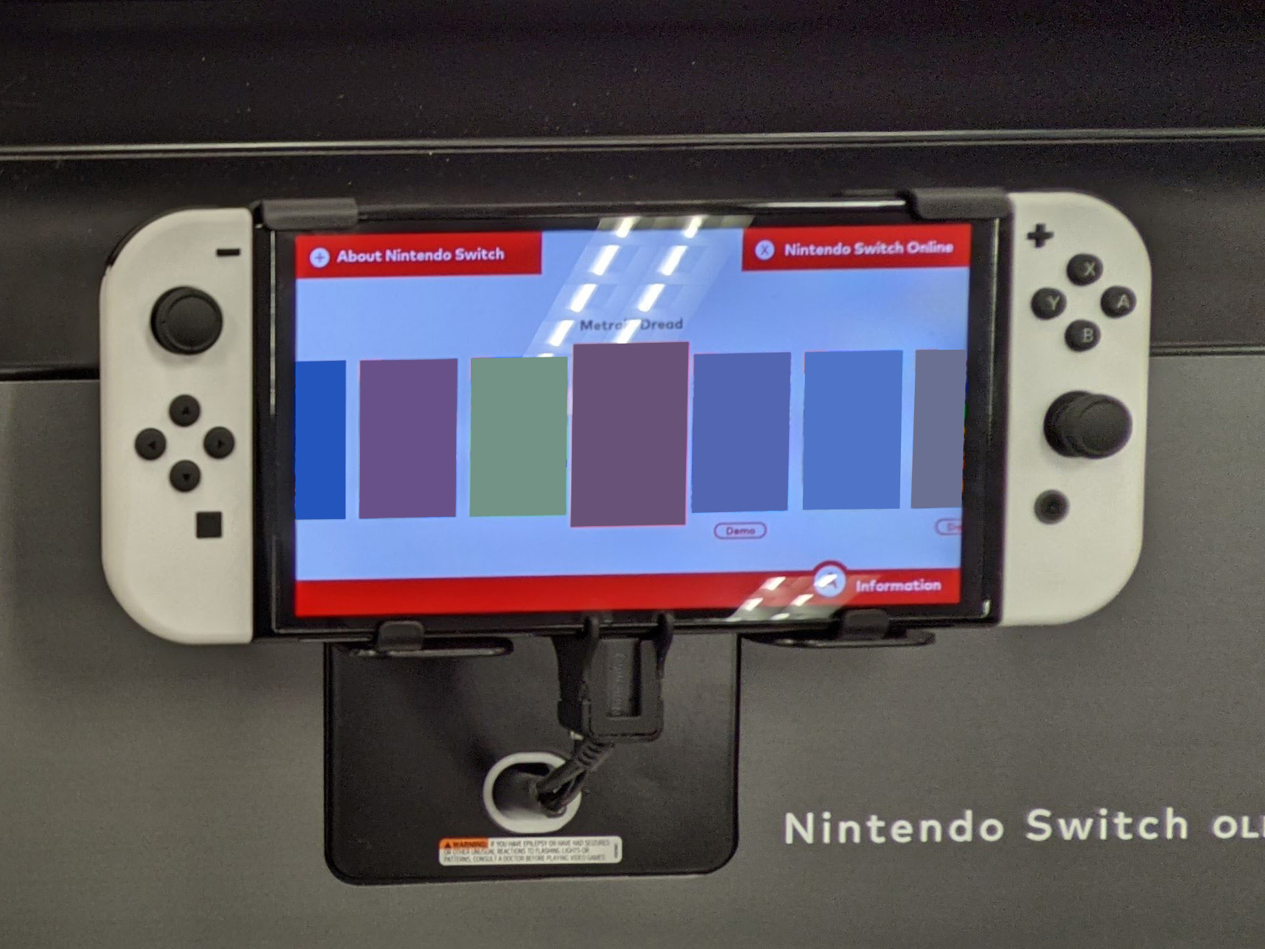 Nintendo Switch Oled Model 28white29