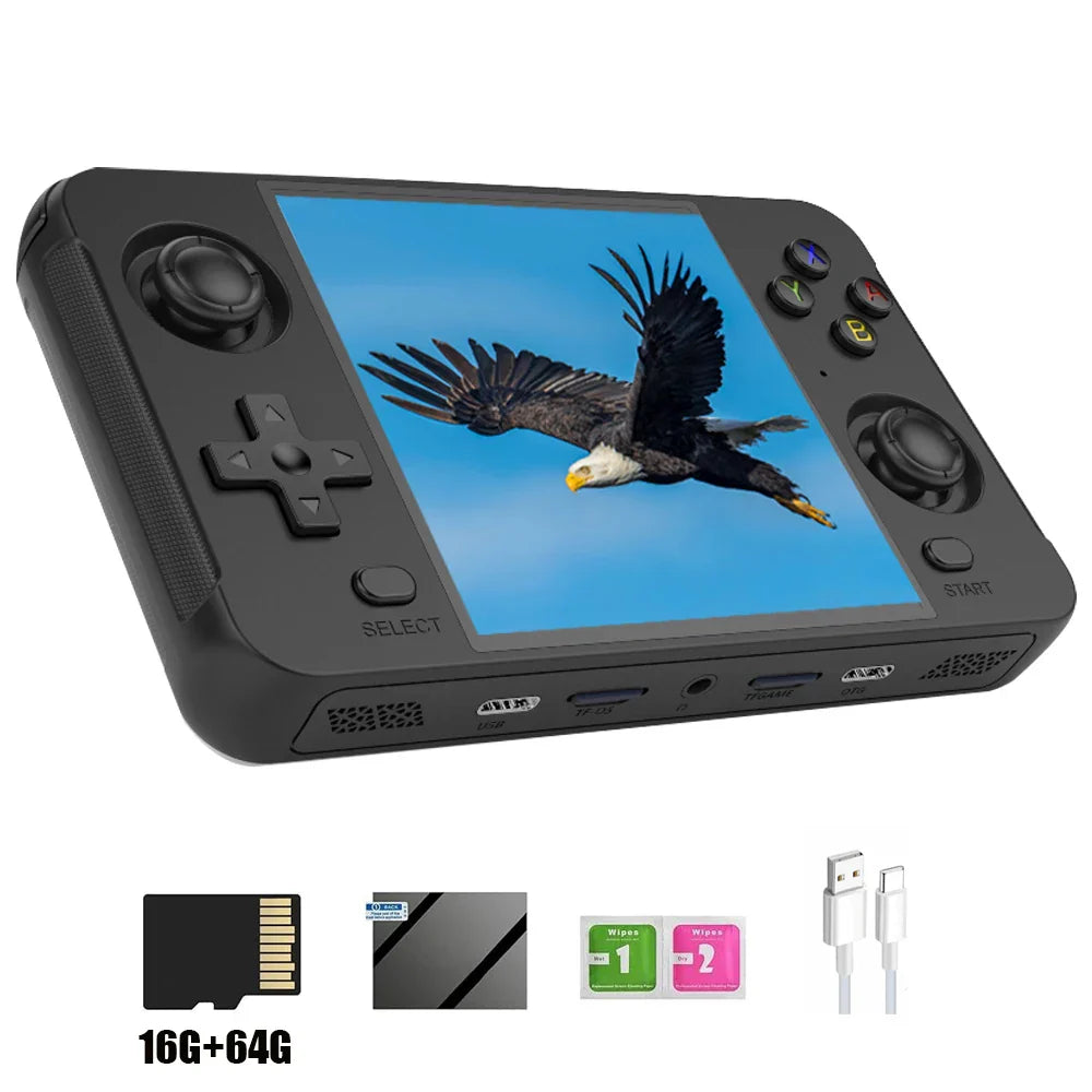 R40s Retro Handheld Video Game Console Black