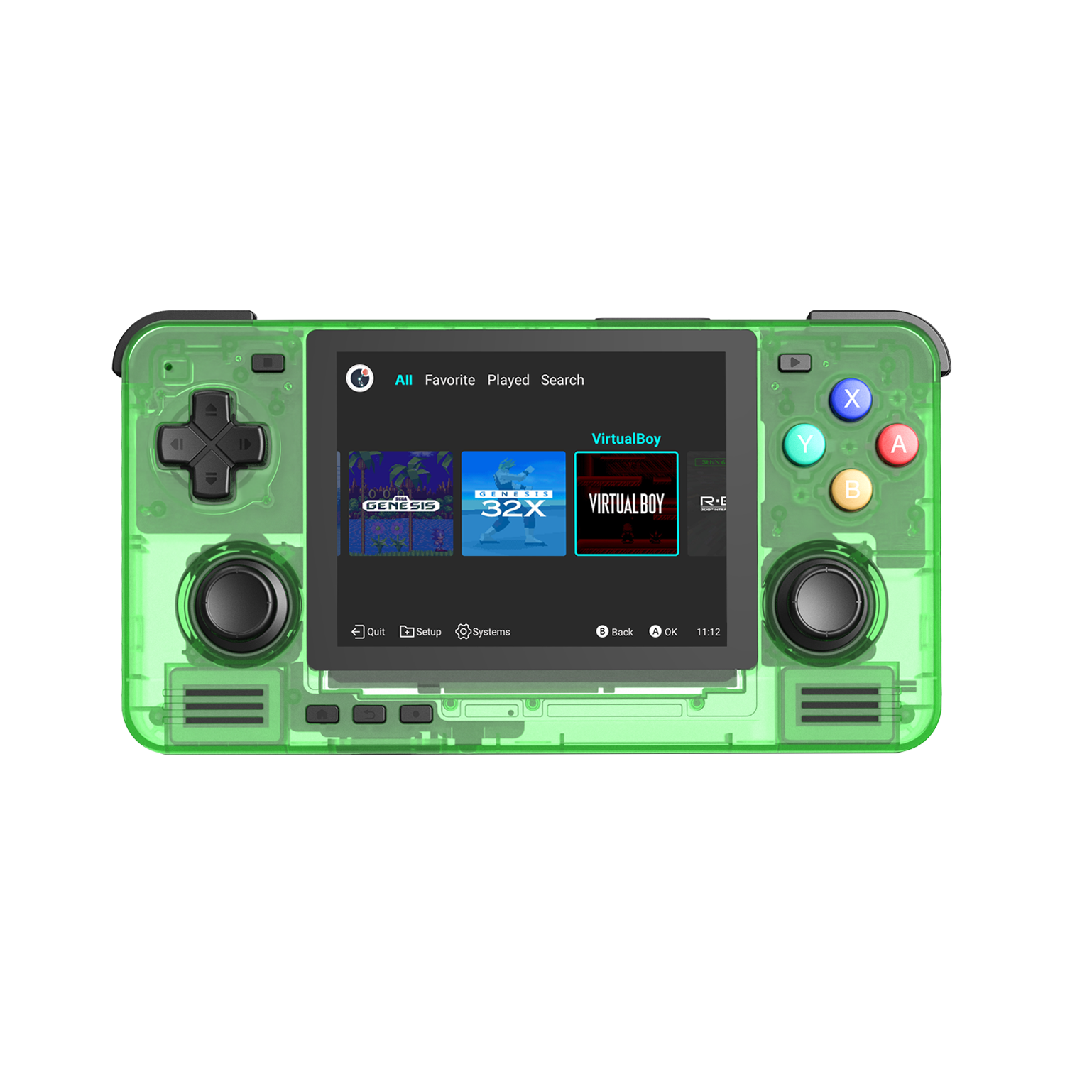 Retroid Pocket 2s Clear Green Done Image 1 2