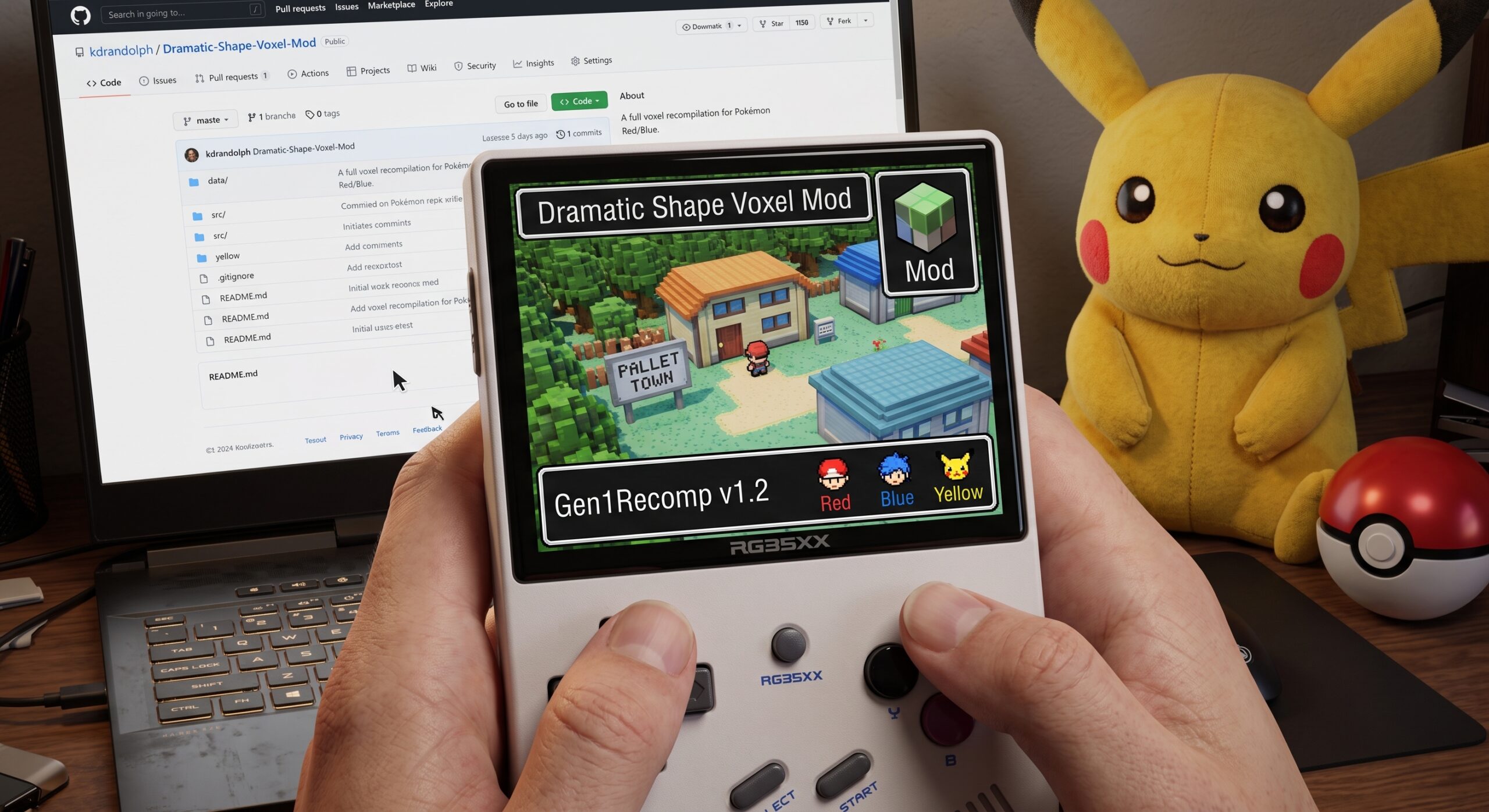 Pokémon Voxel Mod
